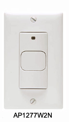 HUBW AP1277W2N WS,VAC/OCC,PIR,2RLY,120/277V,NO BTN,WH HUBW AP1277W2N WS,VAC/OCC,PIR,2RLY,120/277V,NO BTN,WH