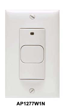 HUBW AP1277W1N WS,VAC/OCC,PIR,1R,120/277V,NO BTN,WH HUBW AP1277W1N WS,VAC/OCC,PIR,1R,120/277V,NO BTN,WH
