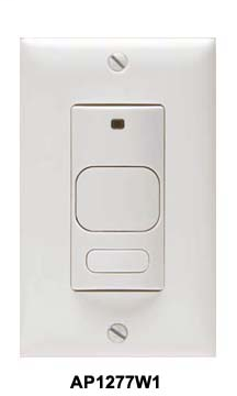 HUBW AP1277BK1 WALLSW,VAC/OCC,PIR,1R,120/277V,BK HUBW AP1277BK1 WALLSW,VAC/OCC,PIR,1R,120/277V,BK