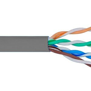 Product image for ICC ICCABR6VGY CAT6 500MHZ 23AWG SOLID CMR 1000' PULL BOX GRAY