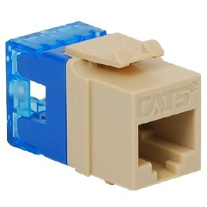 Product image for ICC IC1078F5IV IVORY CAT5e HD MODULAR JACK