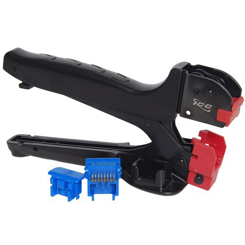 Product image for ICC ICACSPDTEH TOOL, JACKEASY, EZ/HD - 4-PAIR TERMINATION TOOL, SWAPPABLE TERMINATION HEADS