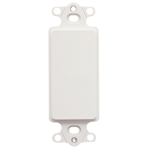 Product image for ICC IC630DIBWH DECOREX WALL MOUNT BLANK INSERT (WHITE)