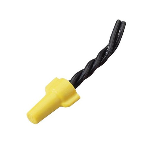 Product image for Ideal 30-551 Wingnut® Wire Connector, #451 Yellow (1000/Box)