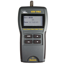 Ideal 33-771 VDV PROCable Tester w/8 Remotes & Terminators