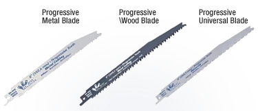 Progressive-Reciprocating Blades