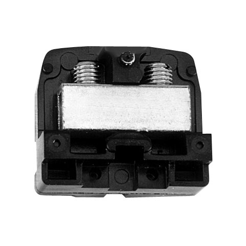 600V, Heavy Duty,Phenolic, Dovetail Base, Tubular Clamp,Unpainted, #18 to #6 AWG (Box of 40)