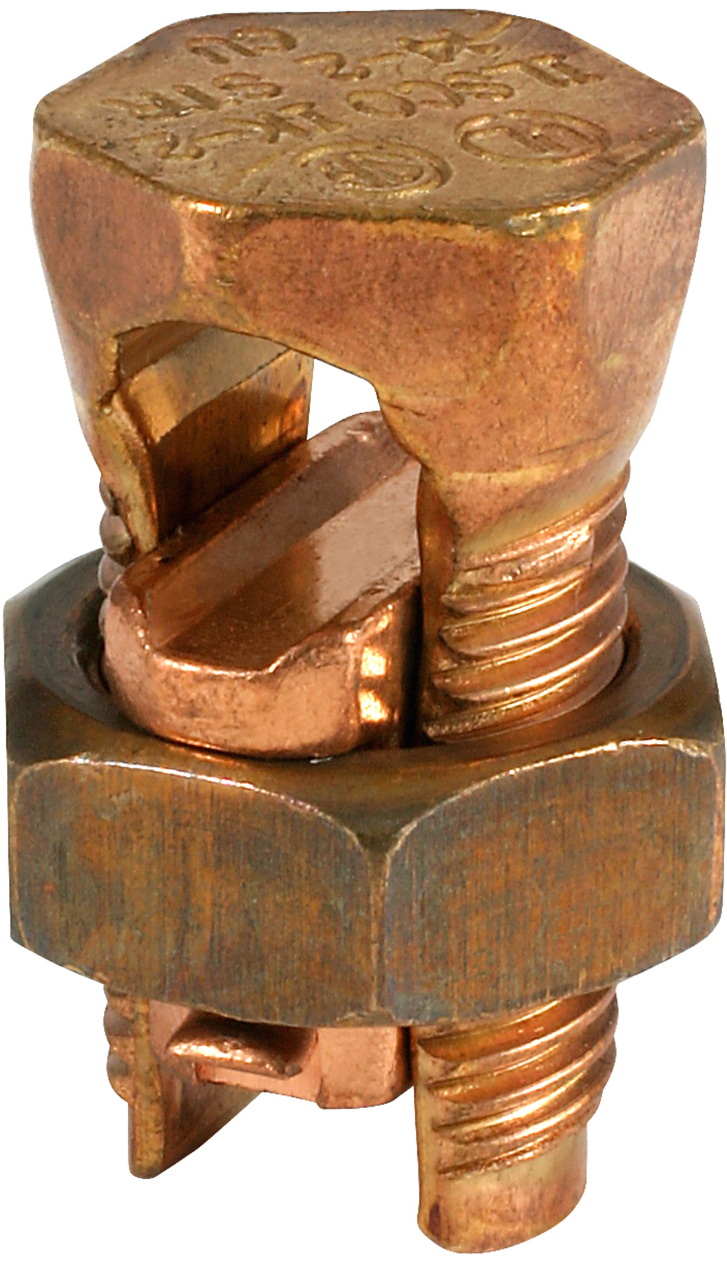 ILSCO IK-2 Copper Split Bolt Connector, 2awg - 6sol