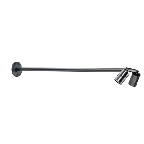 36" Dual Head Straight Arm-Flat Canopy, LED
