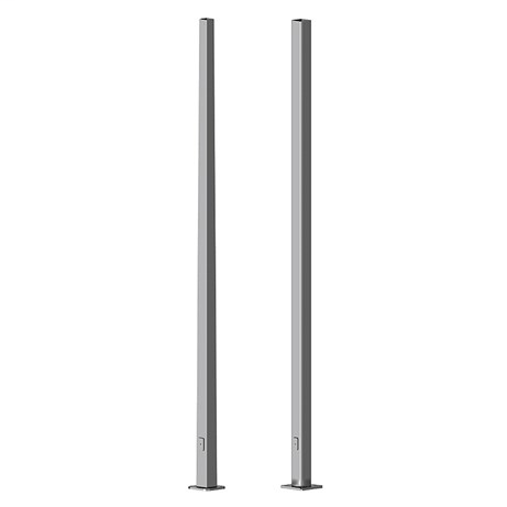 AccuLite Area Lighting Poles, Sq. Straight Steel
