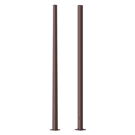 AccuLite Area Lighting Poles, Sq. Tapered Steel