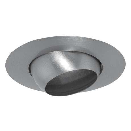 Product image for 4" Adjustable Mini Eyeball Trim - White