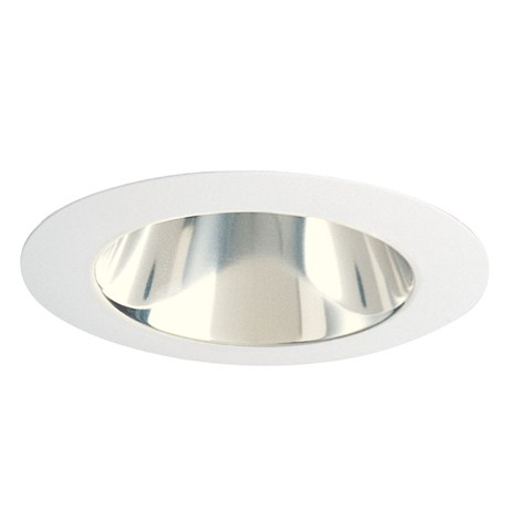 Product image for 4" Downlight Deep Cone Trim - White w/ Clear Cone