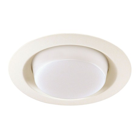 Product image for 6" Lensed Drop Opal Trim - White