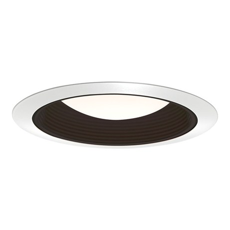 Product image for JNO 2330-WWH 6 IN REGR LENS BAFFLE