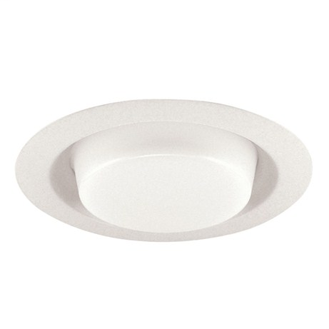Product image for 6" Lensed Drop Opal Trim - White w/ Reflector