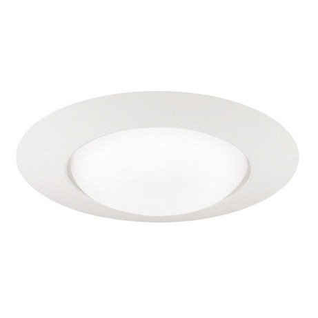 6" Downlight Open Frame Trim - White