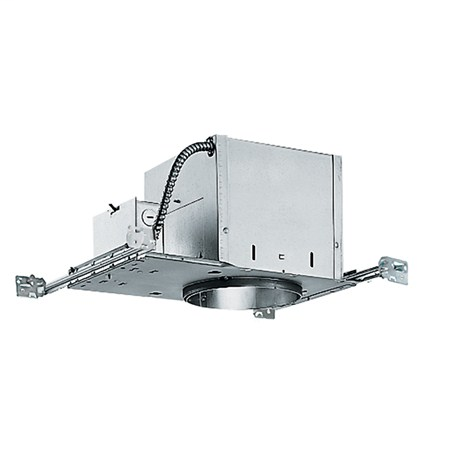 Product image for 6" Incandescent New Construction Deluxe IC Housing w/ Push-In Connectors