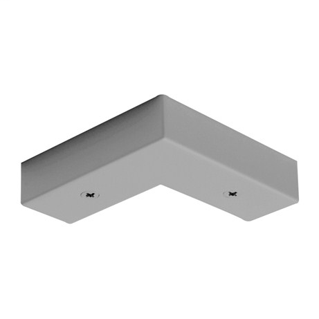 Product image for JNO TLR24-WH TRAC12/25 90DEG/STRAIT