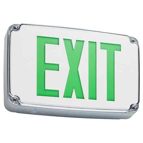 NaviLite Exit Sign NXWA Series Wet Location LED