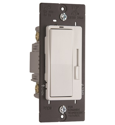 Harmony® Incandescent Single Pole/3-Way Dimmer Switch, White