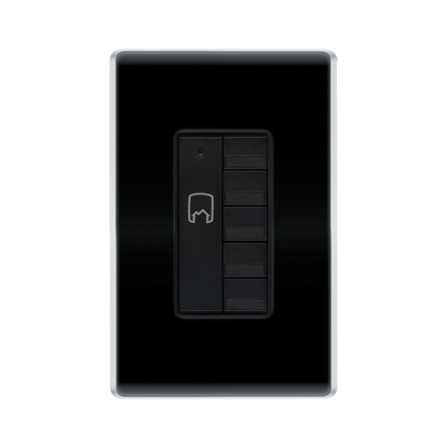In-Wall Whole House Scene Controller, Black