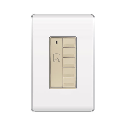 In-Wall Whole House Scene Controller, Ivory