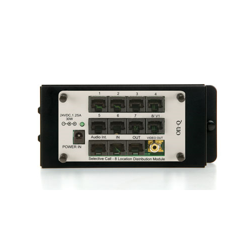 Selective Call Intercom 8-Location Distribution Module