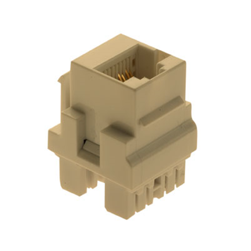 Product image for OnQ WP3458IV CAT5E RJ45 T568 A/B CO