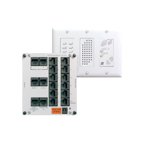 Intercom Module & Main Console Unit, White