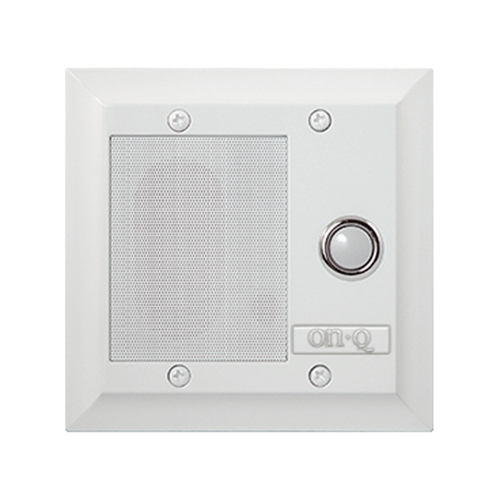 Intercom Door Unit, Weather Resistant, White