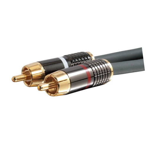 12ft SonicWave® Dual Channel RCA Stereo Audio Cable