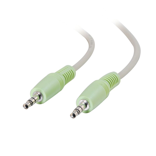 25ft 3.5mm M/M Stereo Audio Cable (PC-99 Color-Coded)