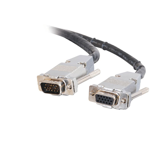 100ft Plenum-Rated HD15 UXGA M/F Monitor/Projector Extension Cable