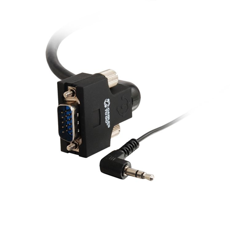 10ft VGA270™ HD15+3.5mm UXGA M/M Monitor Cable
