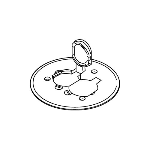 Wiremold 895P-BLK 5-1/2" Black Polycarbonate Duplex Floor Box Cover Plate Wiremold 895P-BLK 5-1/2" Black Polycarbonate Duplex Floor Box Cover Plate