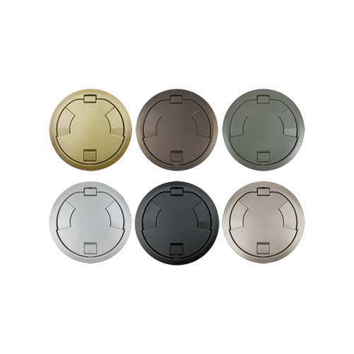 Product image for Wiremold 8CTCBS 9-1/4" Brass Die-Cast Aluminum Surface Style Cover Assembly