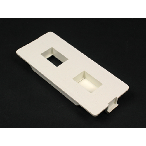 5500 Flush Dual RJ Connector Faceplate Fitting