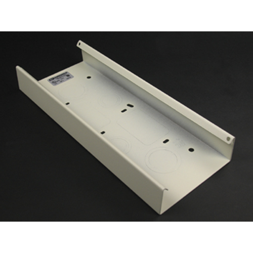 Wiremold V4014A 12 Inch Ivory Steel Multiple Channel Raceway Wall Box Connector Wiremold V4014A 12 Inch Ivory Steel Multiple Channel Raceway Wall Box Connector