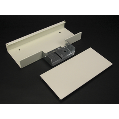 Wiremold V4015 12 Inch Ivory Steel Multiple Channel Raceway Wall Box Connector Wiremold V4015 12 Inch Ivory Steel Multiple Channel Raceway Wall Box Connector