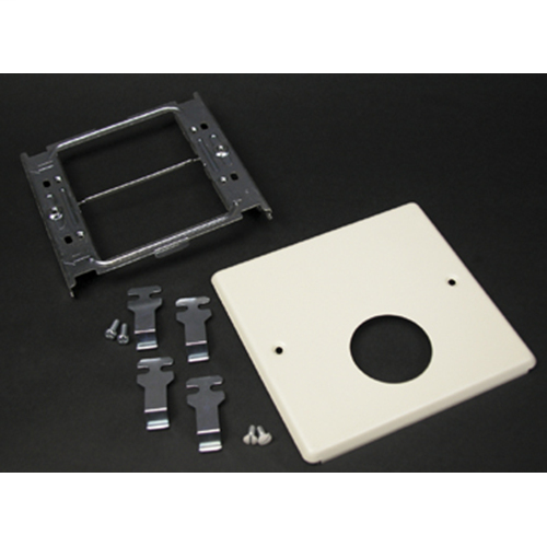 Wiremold G4047JX 4-3/4 x 5-1/8 Inch Gray Steel Multiple Channel Raceway 2-Gang Cover 1-Round Opening Wiremold G4047JX 4-3/4 x 5-1/8 Inch Gray Steel Multiple Channel Raceway 2-Gang Cover 1-Round Opening