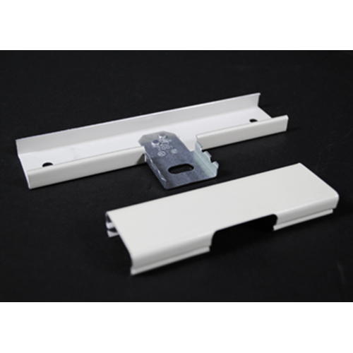 Wiremold V2015 6" Ivory Steel 1-Channel Raceway Tee Wiremold V2015 6" Ivory Steel 1-Channel Raceway Tee