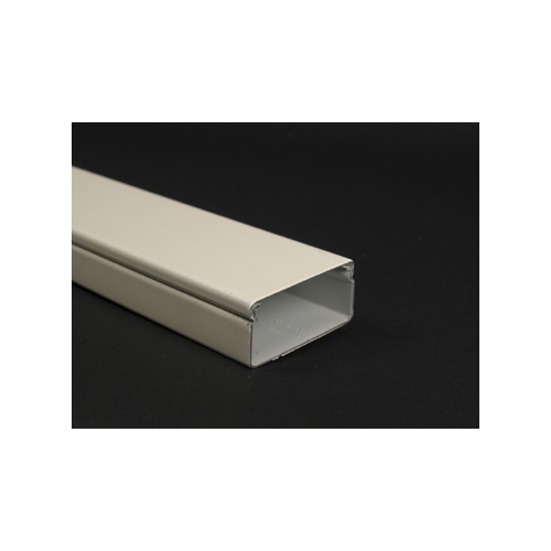 Wiremold V2400BC 5 Foot x 1-29/32 x 7/8" Ivory Steel 2-Channel Raceway Base and Cover Wiremold V2400BC 5 Foot x 1-29/32 x 7/8" Ivory Steel 2-Channel Raceway Base and Cover