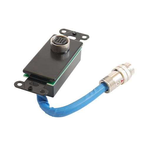 RapidRun® 12-pin Din Wall Plate - Black