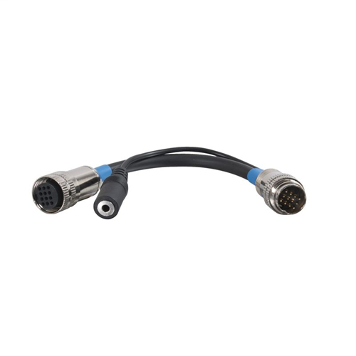 6in RapidRun® 3.5mm Audio Breakout Adapter Cable - Display