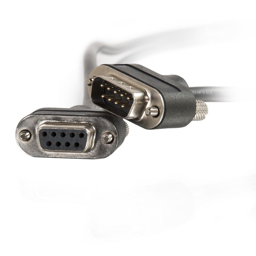 12ft CMG-Rated DB9 Low Profile Null Modem M-F