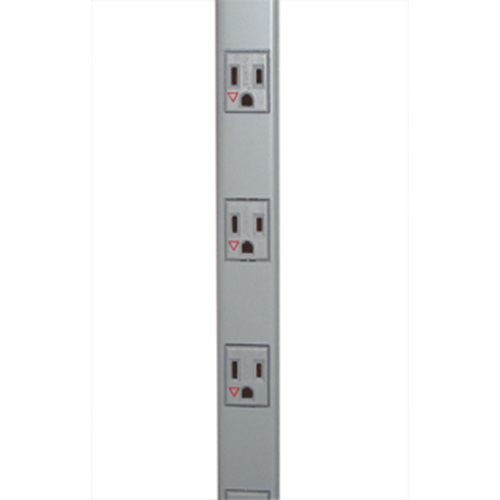 Isolated Ground Powerstrip,72", 20A, 9ft cord w/NEMA 5-20P Plug