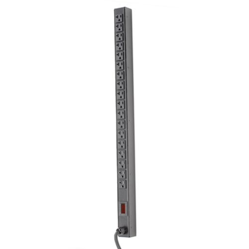 Metered PDU, 120V 30A, NEMA 5-20 Outlets, 10' cord with L5-30P input plug