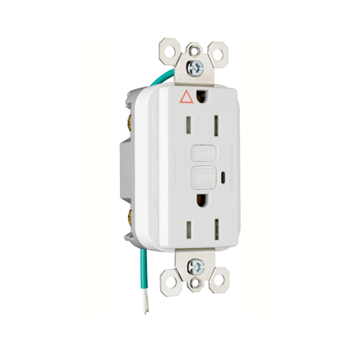 Product image for P&S 1595-IGTRW 15A 125V RCPT