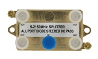 1 x 4 (4-Way) 2GHZ Passive Video Splitter